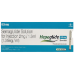 Hepaglide (Semaglutide) 0.5mg Injection pre-filled pen by Alkem Laboratories Ltd for weight loss.